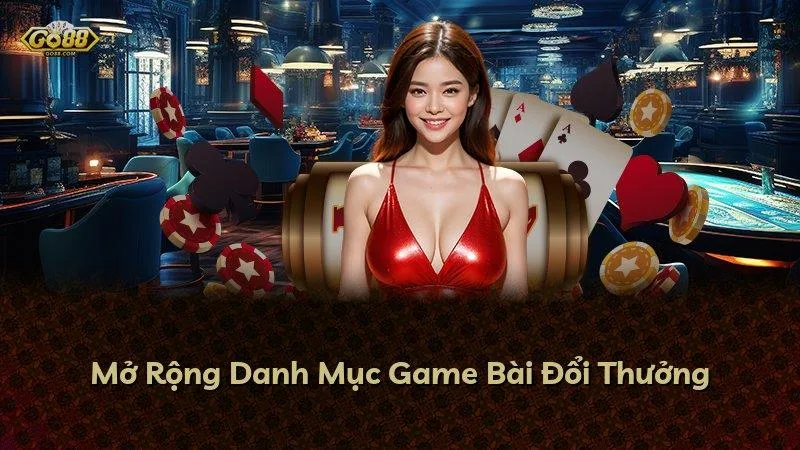 Mở Rộng Danh Mục Game Bài Đổi Thưởng