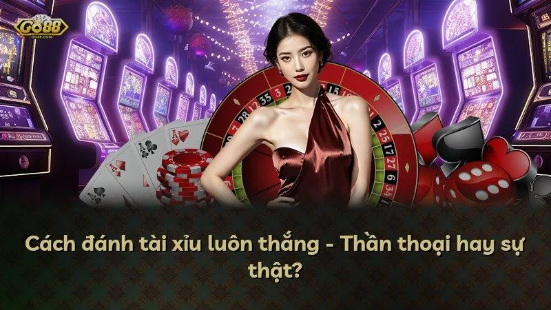 Cách đánh tài xỉu luôn thắng - Thần thoại hay sự thật?